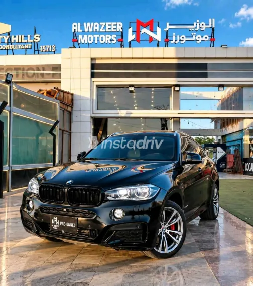بي ام دبليو X6 2016 أسود أوتوماتيك مستعملة للبيع في القاهرة الكبرى ( القاهرة - الجيزة) - 10