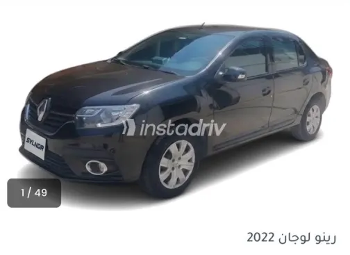 رينو لوجان 2022 أسود CVT مستعملة للبيع في القاهرة الكبرى ( القاهرة - الجيزة) - 4