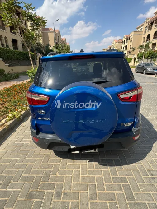 Ford EcoSport 2019 Blue Automatic Used for Sale in Greater Cairo ( Cairo + Giza) - 4