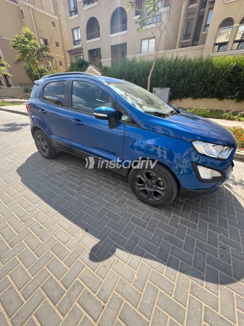 Ford EcoSport 2019 Blue Automatic Used for Sale in Greater Cairo ( Cairo + Giza) - 7