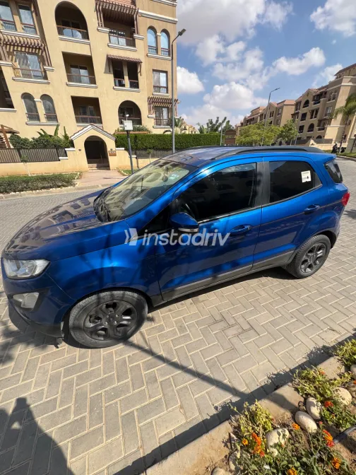 Ford EcoSport 2019 Blue Automatic Used for Sale in Greater Cairo ( Cairo + Giza) - 8