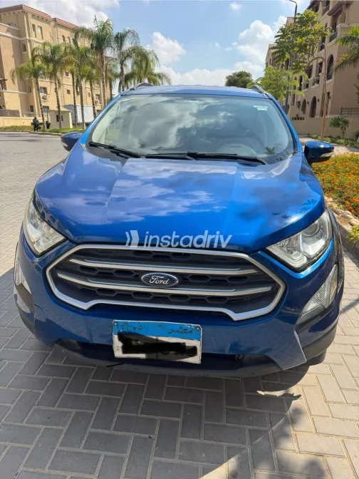 Ford EcoSport 2019 Blue Automatic Used for Sale in Greater Cairo ( Cairo + Giza) - 9