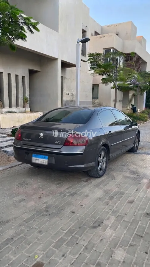 بيجو 407 2008 رمادي غامق يدوي مستعملة للبيع في القاهرة الكبرى ( القاهرة - الجيزة) - 2