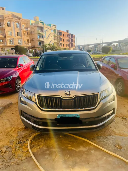 Skoda Kodiaq 2021 Gray Automatic Used for Sale in Greater Cairo ( Cairo + Giza) - 3