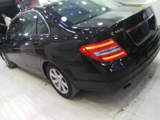 مرسيدس C 180 2012 أسود أوتوماتيك مستعملة للبيع في القاهرة الكبرى ( القاهرة - الجيزة)