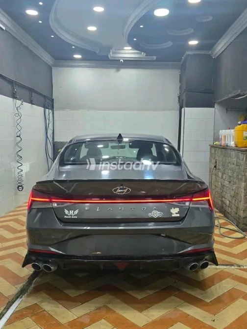 Hyundai Elantra CN7 2022 Gray Automatic Used for Sale in Greater Cairo ( Cairo + Giza) - 1