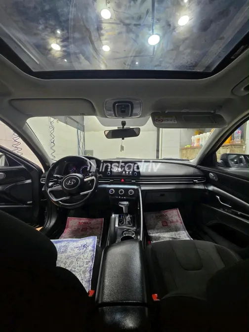 Hyundai Elantra CN7 2022 Gray Automatic Used for Sale in Greater Cairo ( Cairo + Giza) - 5