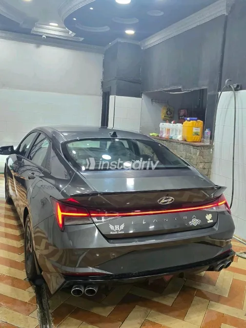 Hyundai Elantra CN7 2022 Gray Automatic Used for Sale in Greater Cairo ( Cairo + Giza) - 6