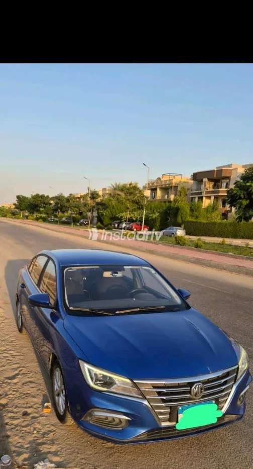 MG 5 2021 Blue CVT Used for Sale in Greater Cairo ( Cairo + Giza) - 1