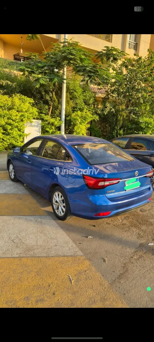 MG 5 2021 Blue CVT Used for Sale in Greater Cairo ( Cairo + Giza) - 3