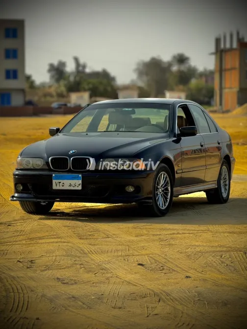BMW 520 2002 Blue Automatic Used for Sale in Greater Cairo ( Cairo + Giza) - 1