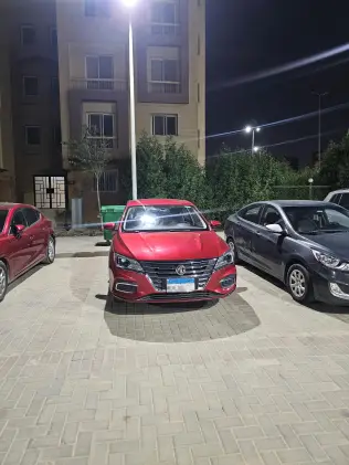 MG 5 2022 Red CVT Used for Sale in Greater Cairo ( Cairo + Giza)