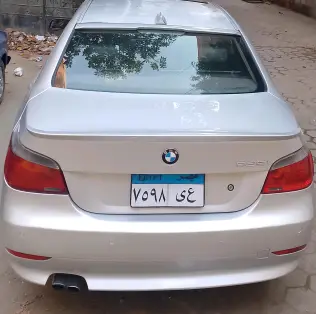 بي ام دبليو 525 2007 فضي أوتوماتيك مستعملة للبيع في القاهرة الكبرى ( القاهرة - الجيزة)