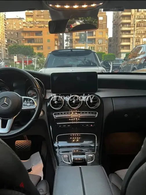 Mercedes C 180 2021 Silver Automatic Used for Sale in Greater Cairo ( Cairo + Giza) - 3