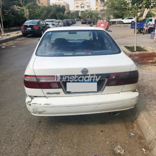 Nissan Sunny 1999 White Manual Used for Sale in Greater Cairo ( Cairo + Giza) - 3