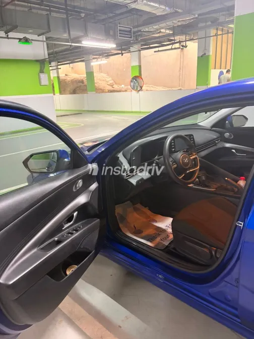Hyundai Elantra CN7 2022 Blue Automatic Used for Sale in Greater Cairo ( Cairo + Giza) - 2