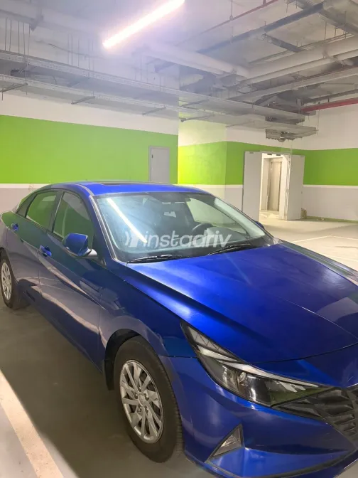 Hyundai Elantra CN7 2022 Blue Automatic Used for Sale in Greater Cairo ( Cairo + Giza) - 4