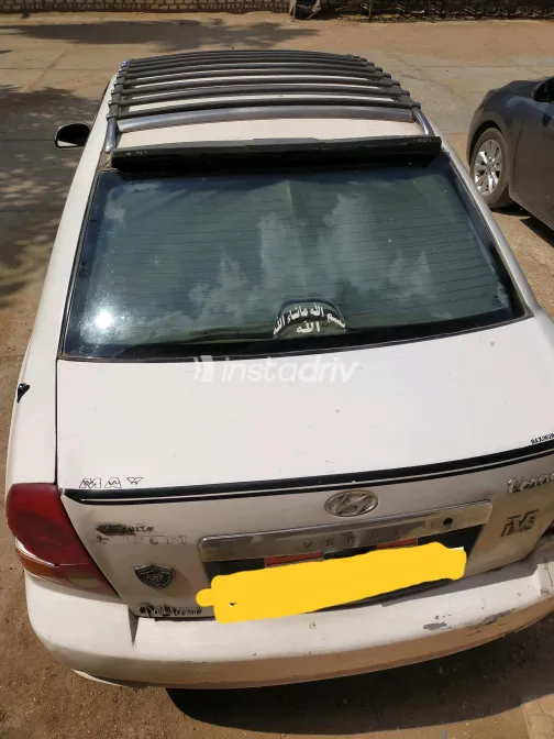 Hyundai Verna 2008 White Manual Used for Sale in Greater Cairo ( Cairo + Giza) - 5