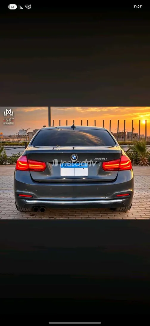 BMW 330 2017 Blue Automatic Used for Sale in Greater Cairo ( Cairo + Giza) - 5