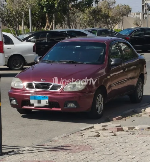 Daewoo Lanos 2 2004 White Manual Used for Sale in Greater Cairo ( Cairo + Giza) - 7