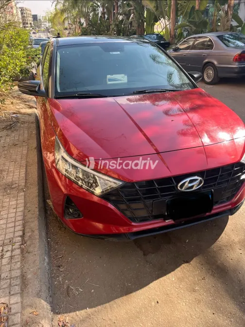 Hyundai I20 2021 Red Automatic Used for Sale in Greater Cairo ( Cairo + Giza) - 1