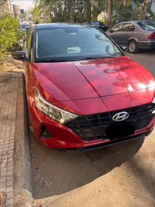 Hyundai I20 2021 Red Automatic Used for Sale in Greater Cairo ( Cairo + Giza)