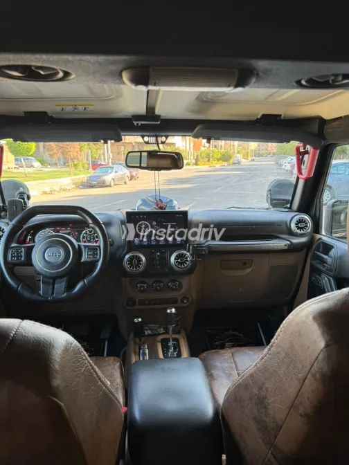 Jeep Wrangler 2015 Dark Gray Automatic Used for Sale in Greater Cairo ( Cairo + Giza) - 1
