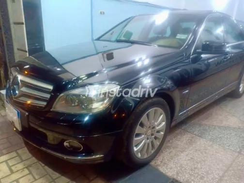 Mercedes C 180 2008 Black Automatic Used for Sale in Greater Cairo ( Cairo + Giza) - 1