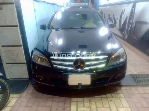 Mercedes C 180 2008 Black Automatic Used for Sale in Greater Cairo ( Cairo + Giza) - 3
