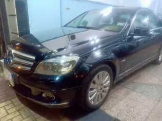 Mercedes C 180 2008 Black Automatic Used for Sale in Greater Cairo ( Cairo + Giza)