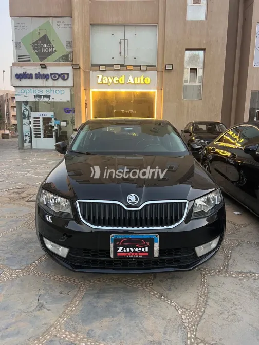 Skoda Octavia 2015 Black Automatic Used for Sale in Greater Cairo ( Cairo + Giza) - 6
