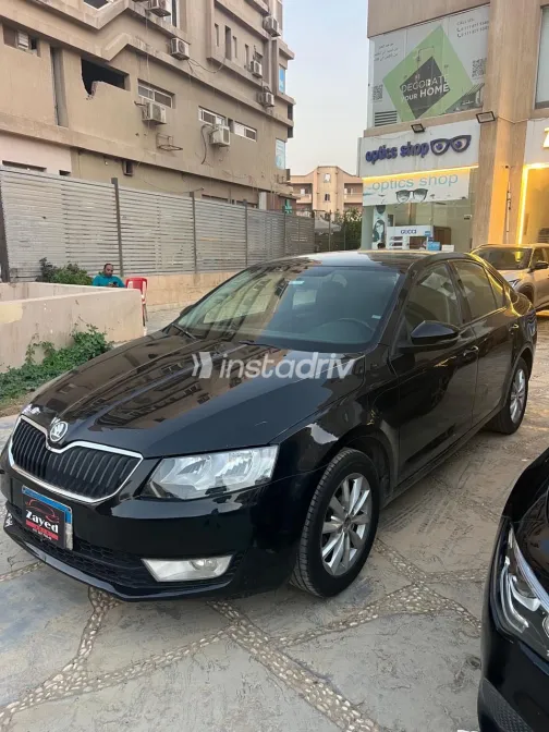 Skoda Octavia 2015 Black Automatic Used for Sale in Greater Cairo ( Cairo + Giza) - 7