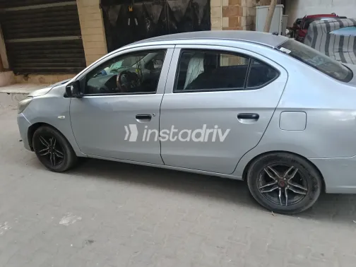 Mitsubishi Attrage 2014 Gray Manual Used for Sale in Greater Cairo ( Cairo + Giza) - 1