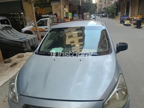 Mitsubishi Attrage 2014 Gray Manual Used for Sale in Greater Cairo ( Cairo + Giza) - 3