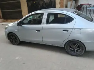 Mitsubishi Attrage 2014 Gray Manual Used for Sale in Greater Cairo ( Cairo + Giza)