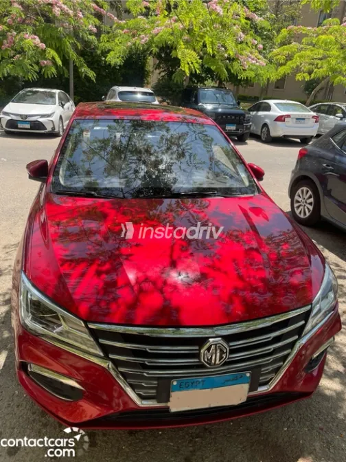 ام جى 5 2022 أحمر أوتوماتيك مستعملة للبيع في القاهرة الكبرى ( القاهرة - الجيزة) - 3