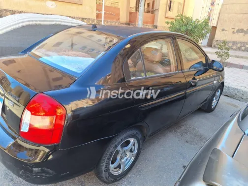 Hyundai Accent 2007 Black Automatic Used for Sale in Greater Cairo ( Cairo + Giza) - 3