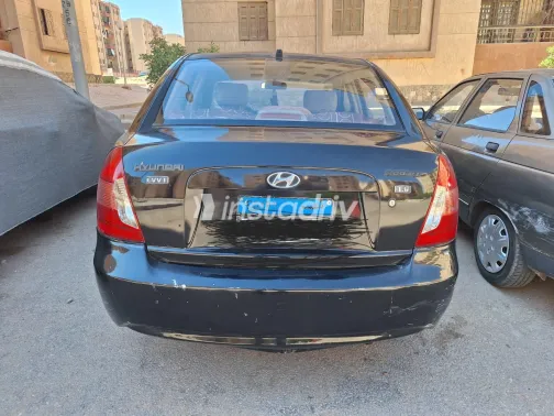 Hyundai Accent 2007 Black Automatic Used for Sale in Greater Cairo ( Cairo + Giza) - 6