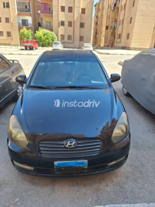 Hyundai Accent 2007 Black Automatic Used for Sale in Greater Cairo ( Cairo + Giza) - 8