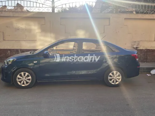 Kia Pegas 2020 Blue Automatic Used for Sale in Greater Cairo ( Cairo + Giza) - 5