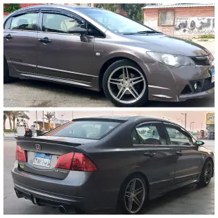 Honda Civic 2009 Dark Gray Automatic Used for Sale in Greater Cairo ( Cairo + Giza)