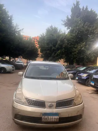 Nissan Tiida 2007 Beige Manual Used for Sale in Greater Cairo ( Cairo + Giza)