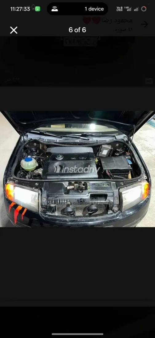 Skoda Fabia 2005 Black Automatic Used for Sale in Greater Cairo ( Cairo + Giza) - 1