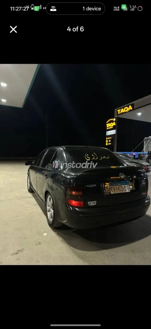 Skoda Fabia 2005 Black Automatic Used for Sale in Greater Cairo ( Cairo + Giza) - 4