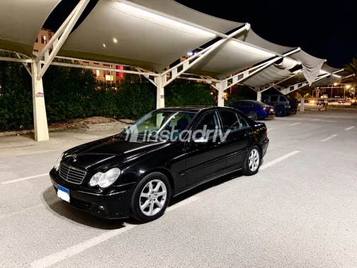 Mercedes C 180 2007 Black Automatic Used for Sale in Greater Cairo ( Cairo + Giza) - 1