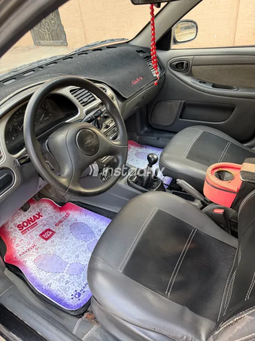 Chevrolet Lanos 2009 Black Manual Used for Sale in Greater Cairo ( Cairo + Giza) - 6