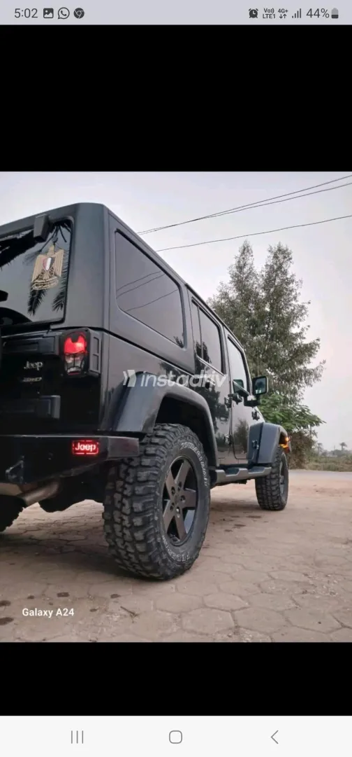 Jeep Wrangler 2012 Black Automatic Used for Sale in Greater Cairo ( Cairo + Giza) - 1