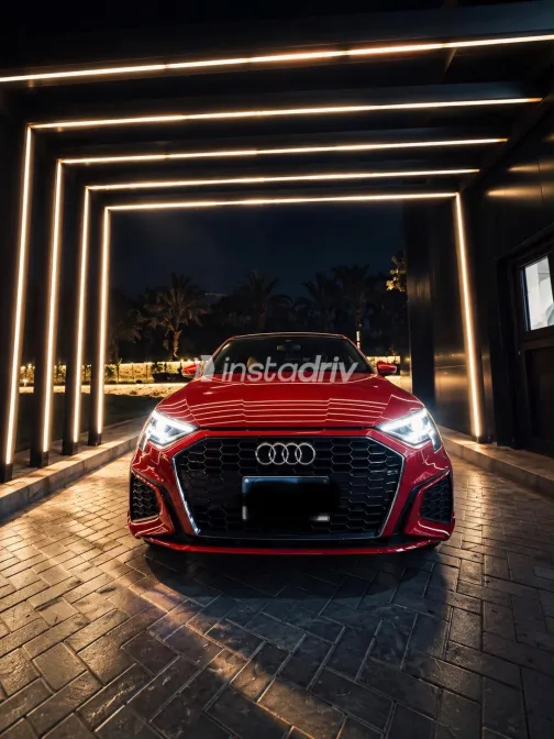 Audi A3 2024 Red Automatic Used for Sale in Greater Cairo ( Cairo + Giza) - 7