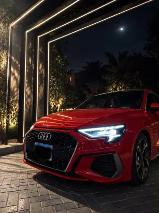 Audi A3 2024 Red Automatic Used for Sale in Greater Cairo ( Cairo + Giza)