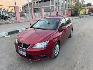 Seat Ibiza 2014 Red Automatic Used for Sale in Greater Cairo ( Cairo + Giza)